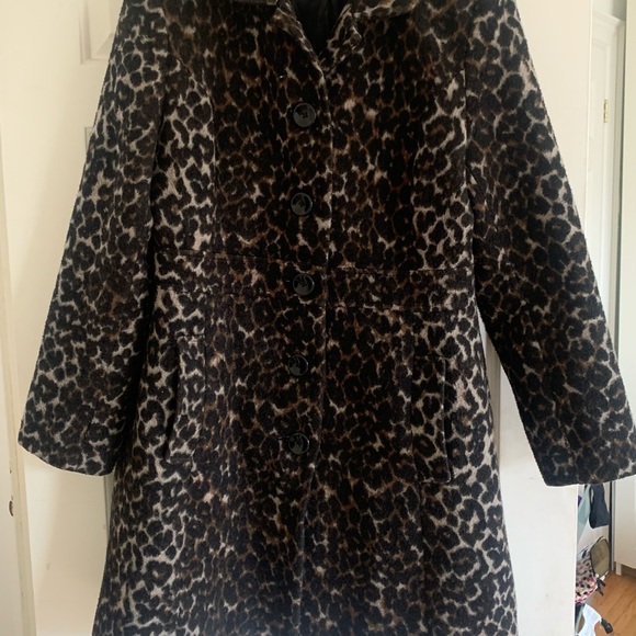 Old Navy animal print coat - Picture 3 of 9